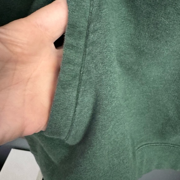 Conscious Steps Forest Green Women’s Hoodie Sweater - Picture 4 of 5